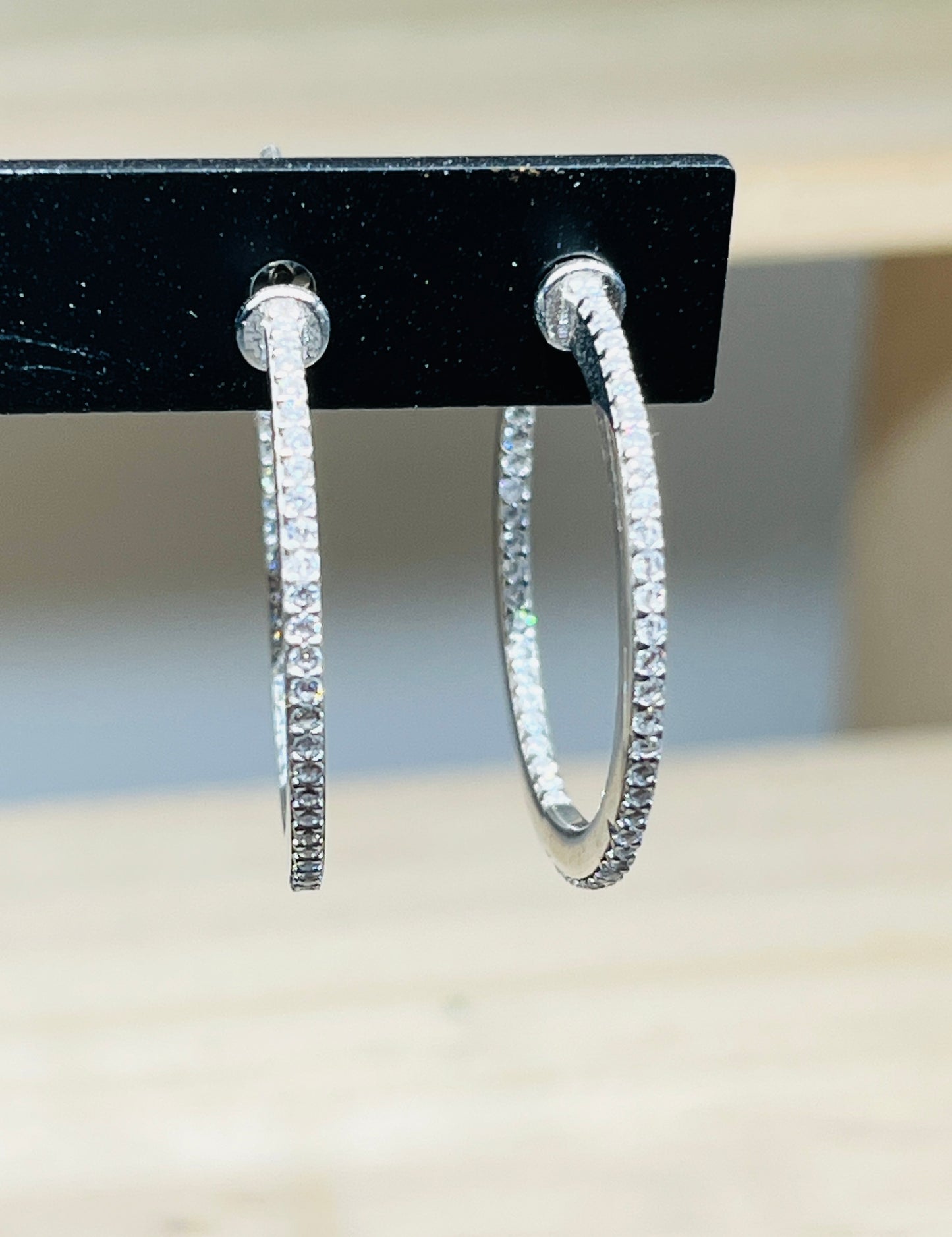 Large Hoop earrings - 2.5cm