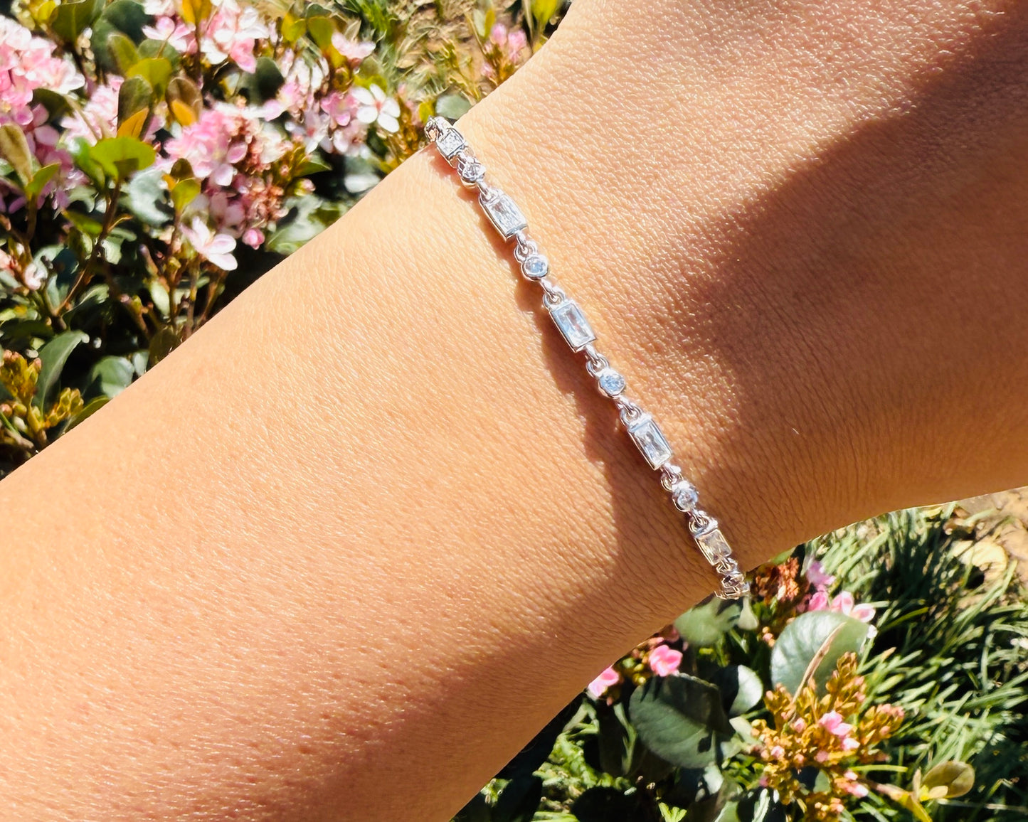 Fancy Tennis Bracelet
