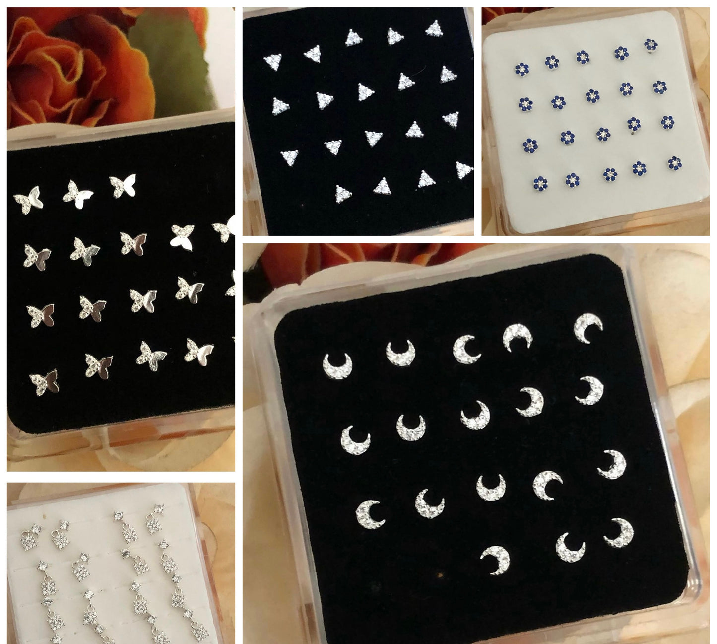 Nose pins - Various Designs