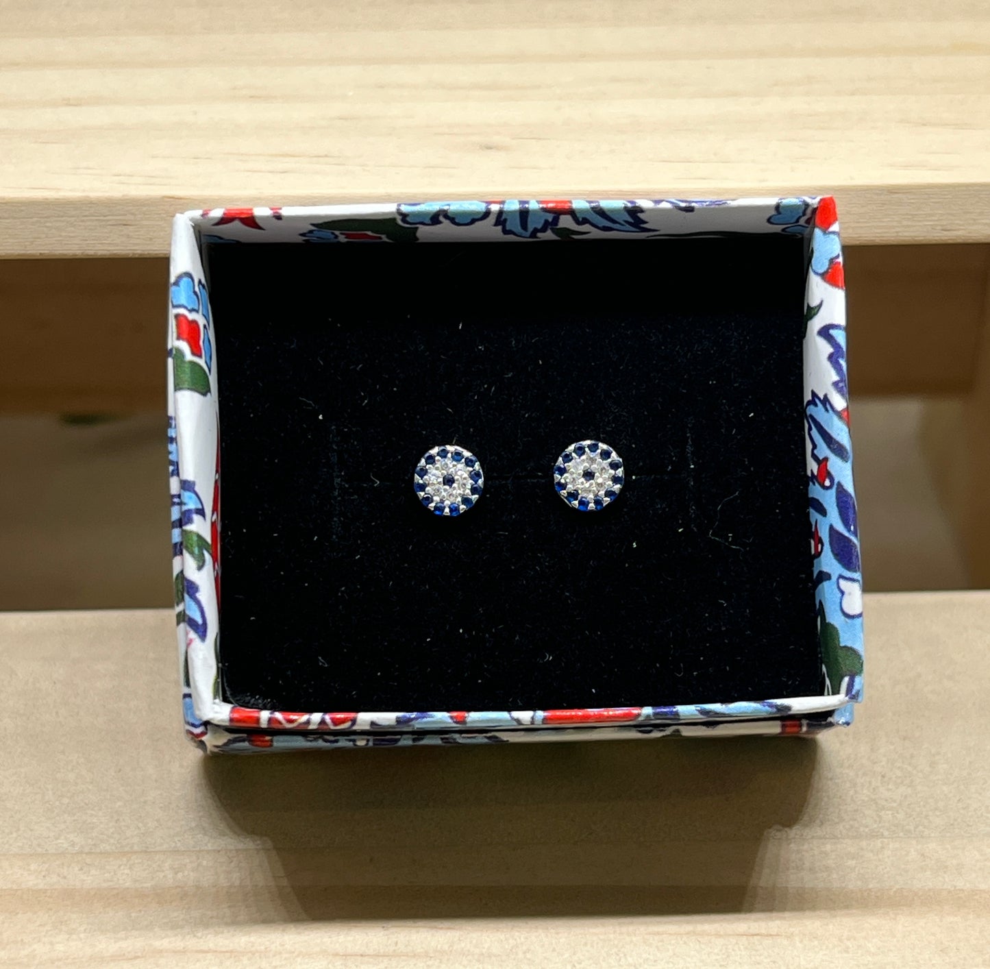 Evil eye studs
