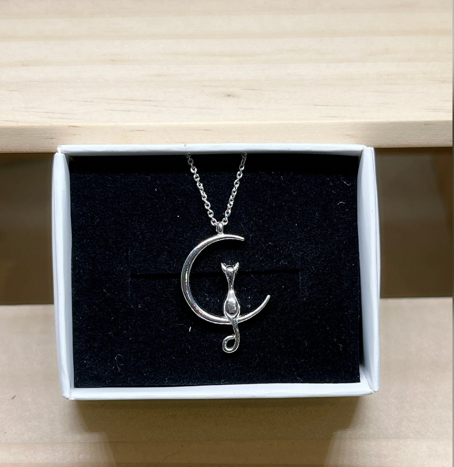 Moon Cat necklace