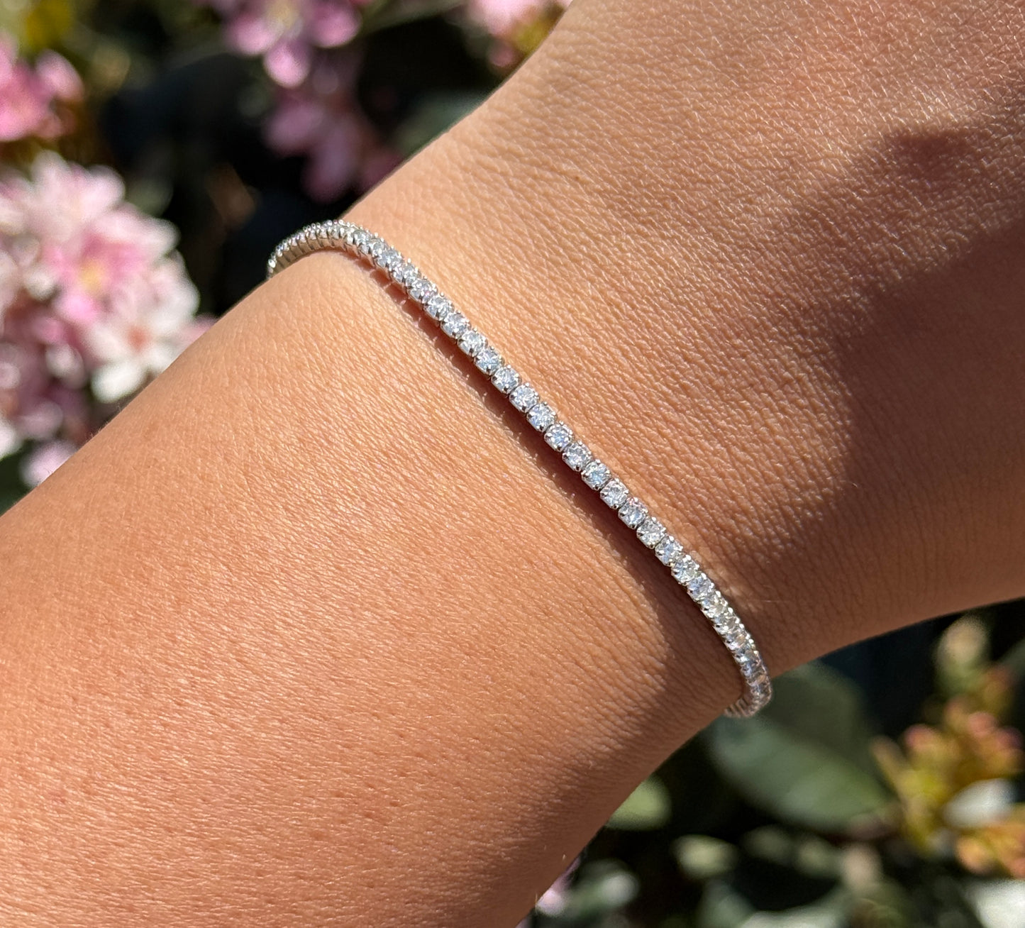 Tennis Bracelet - 4claw - 2.5mm