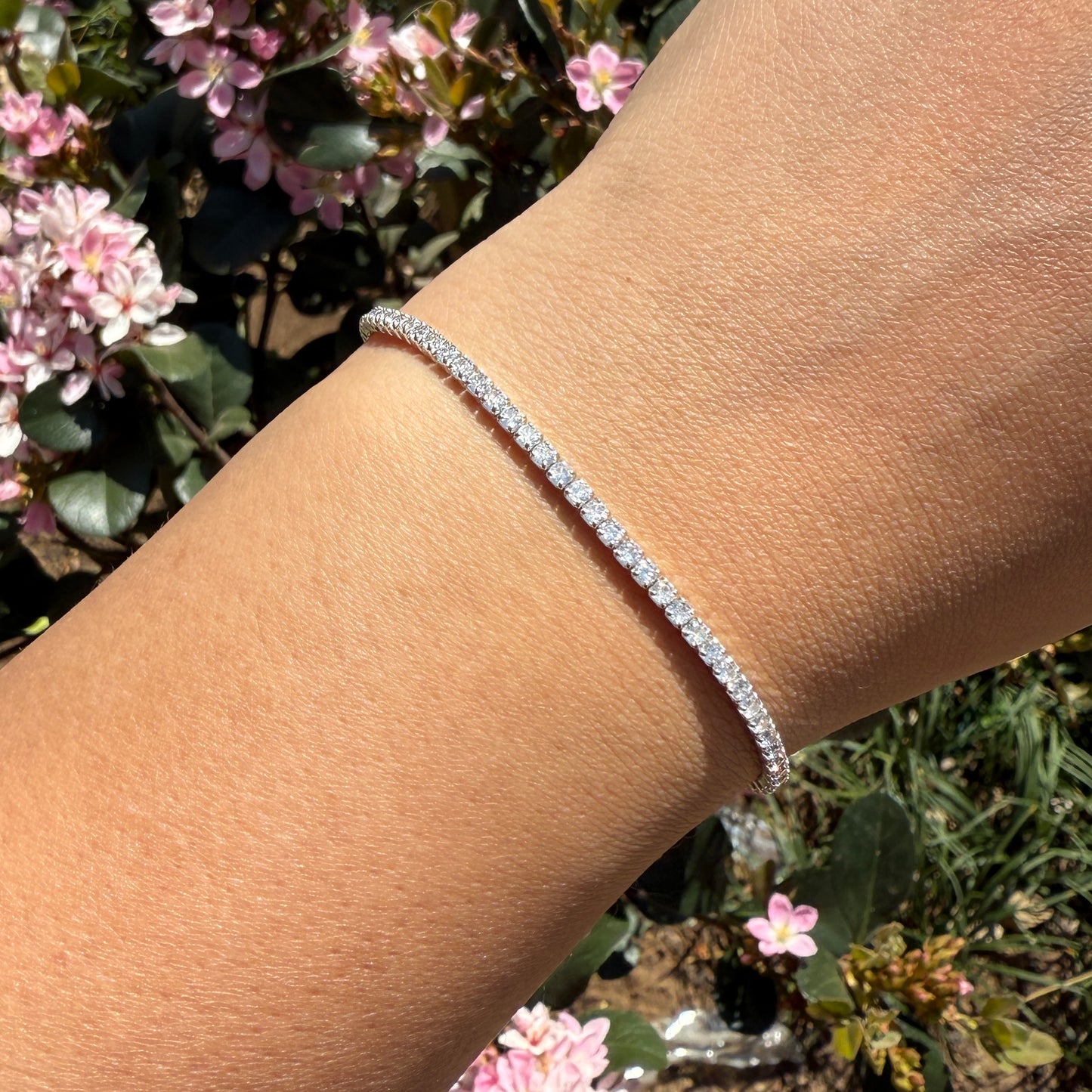 Tennis Bracelet - 4claw - 2.5mm