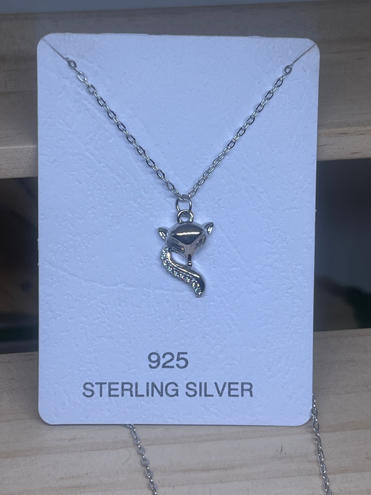 Fox necklace