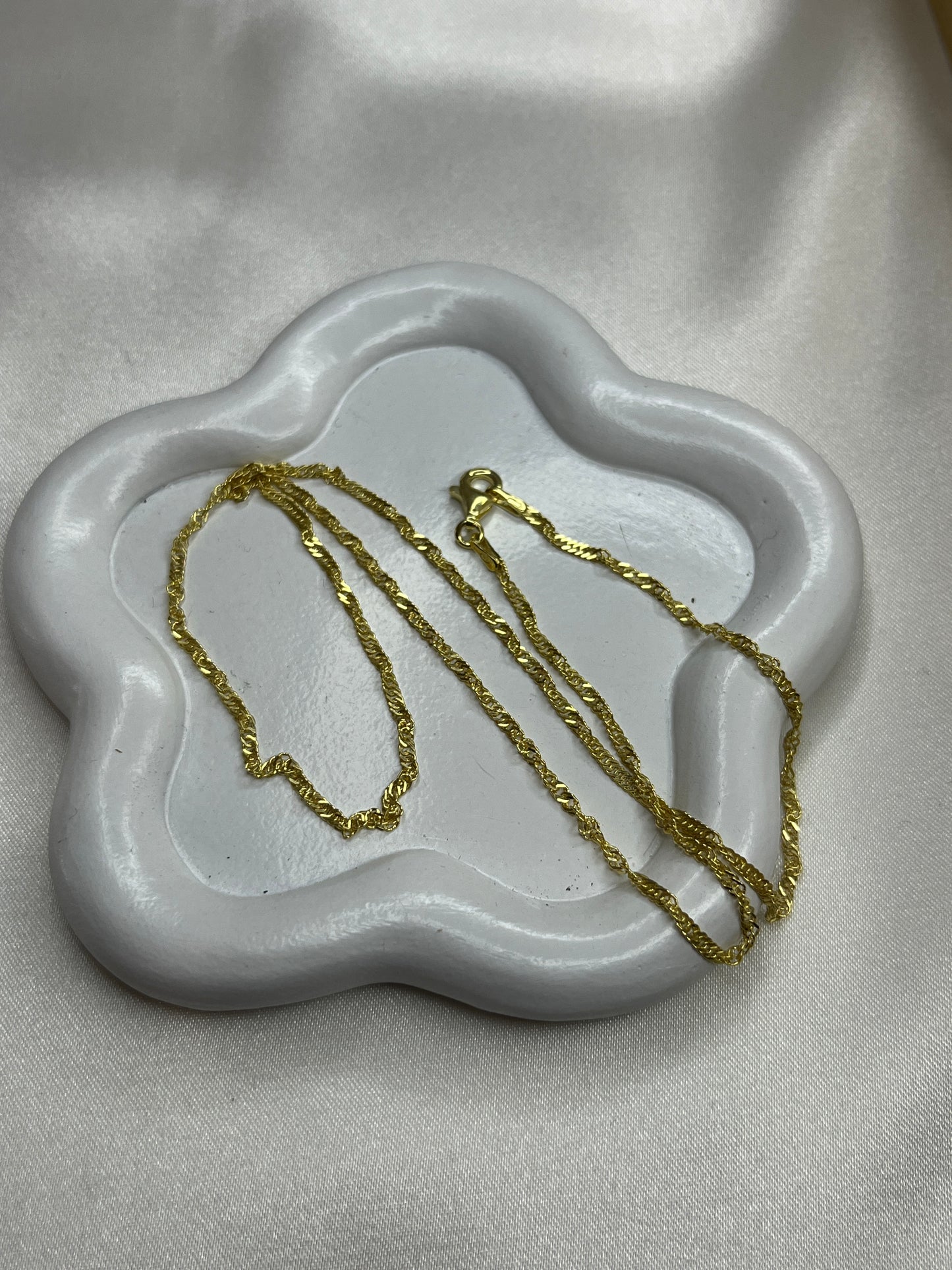 Singapore chain - Gold plated