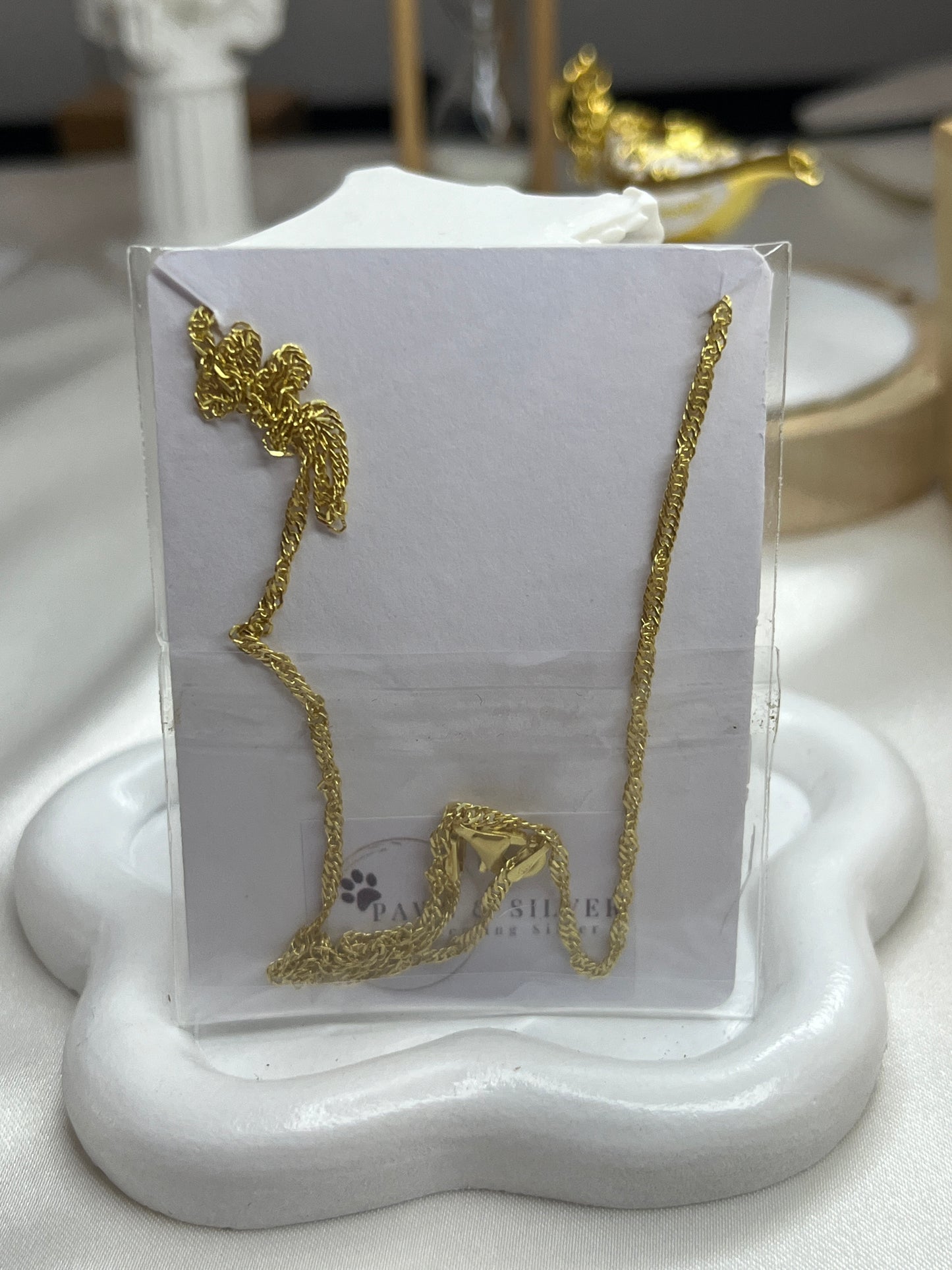 Singapore chain - Gold plated