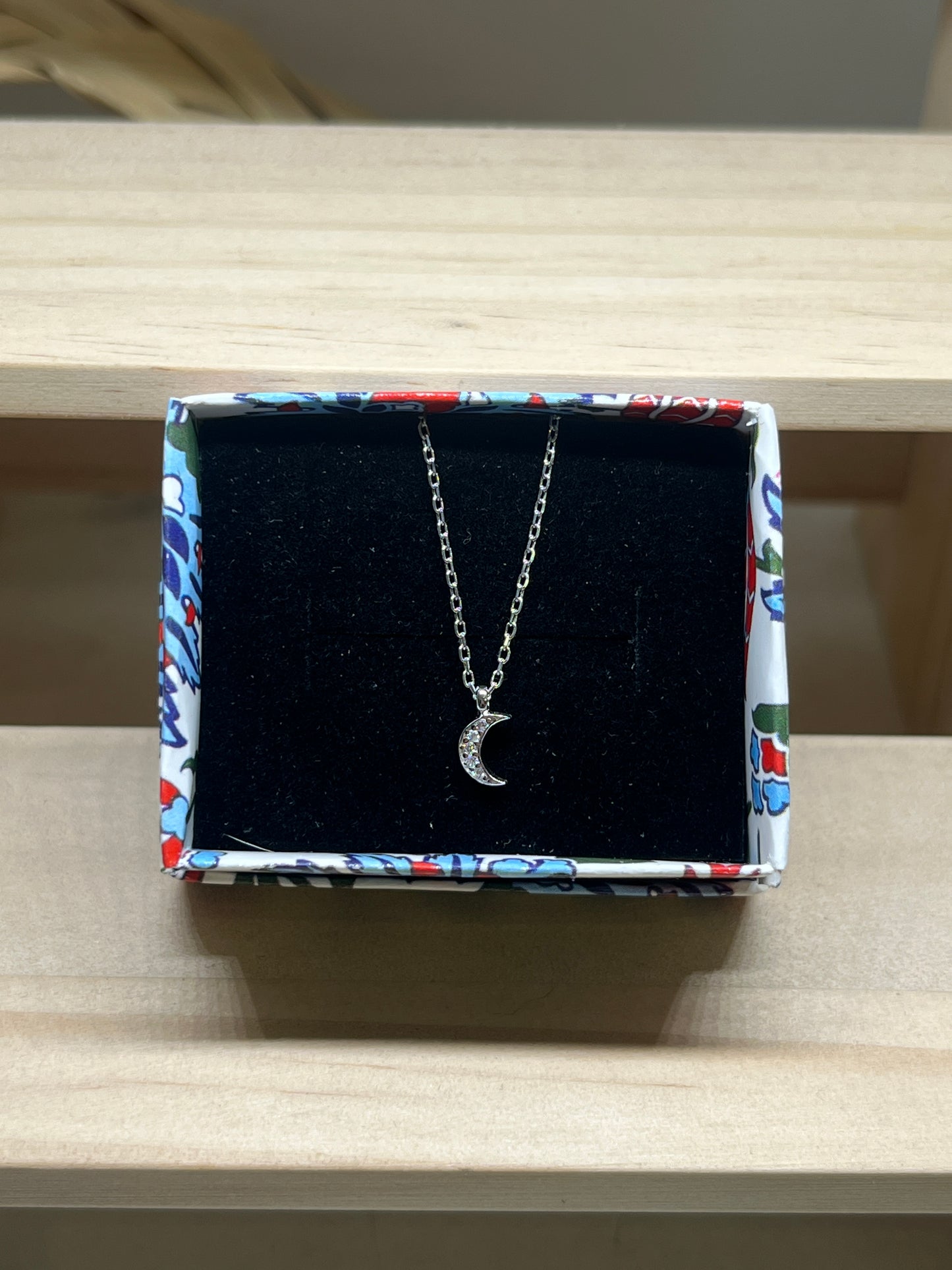 Dainty Moon Necklace