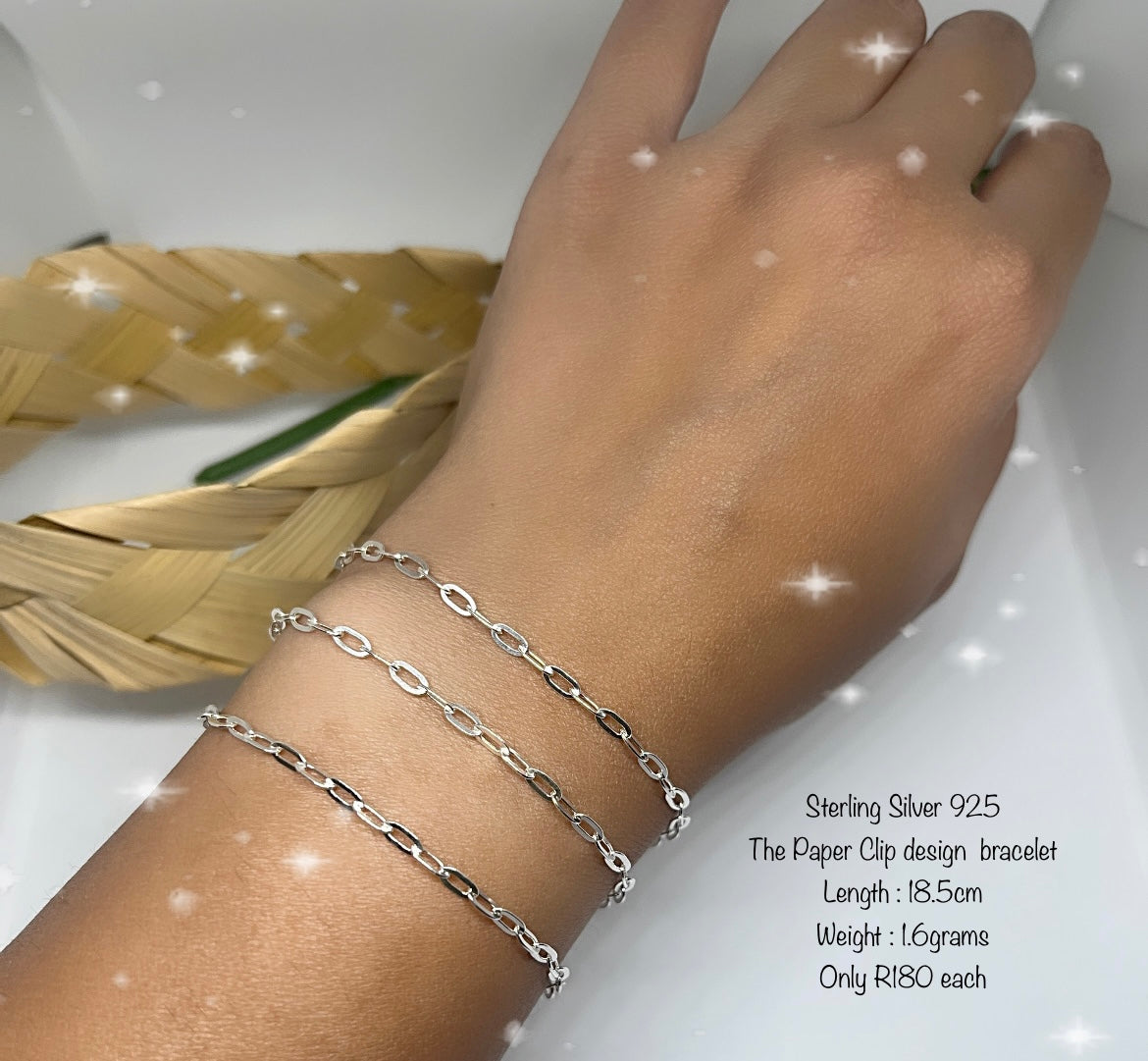 Paperclip bracelet