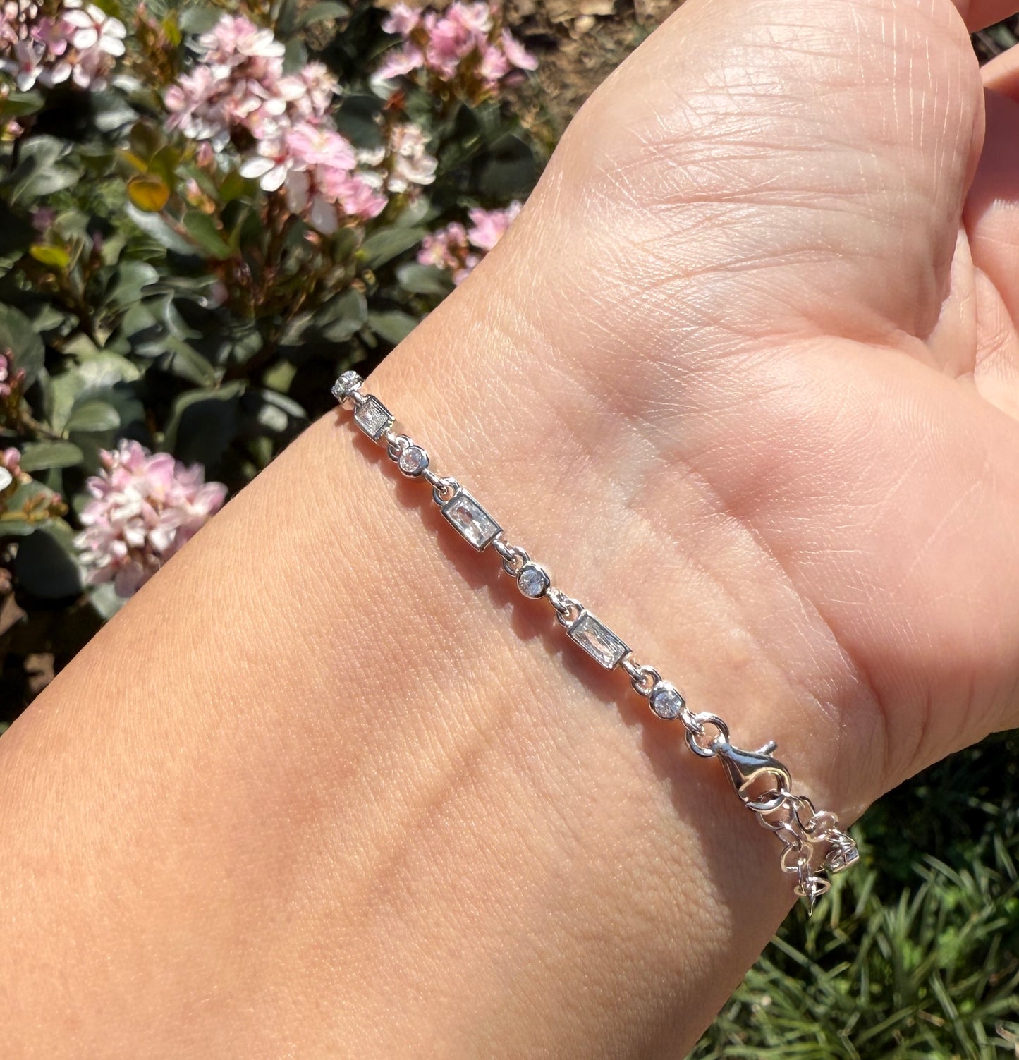 Fancy Tennis Bracelet