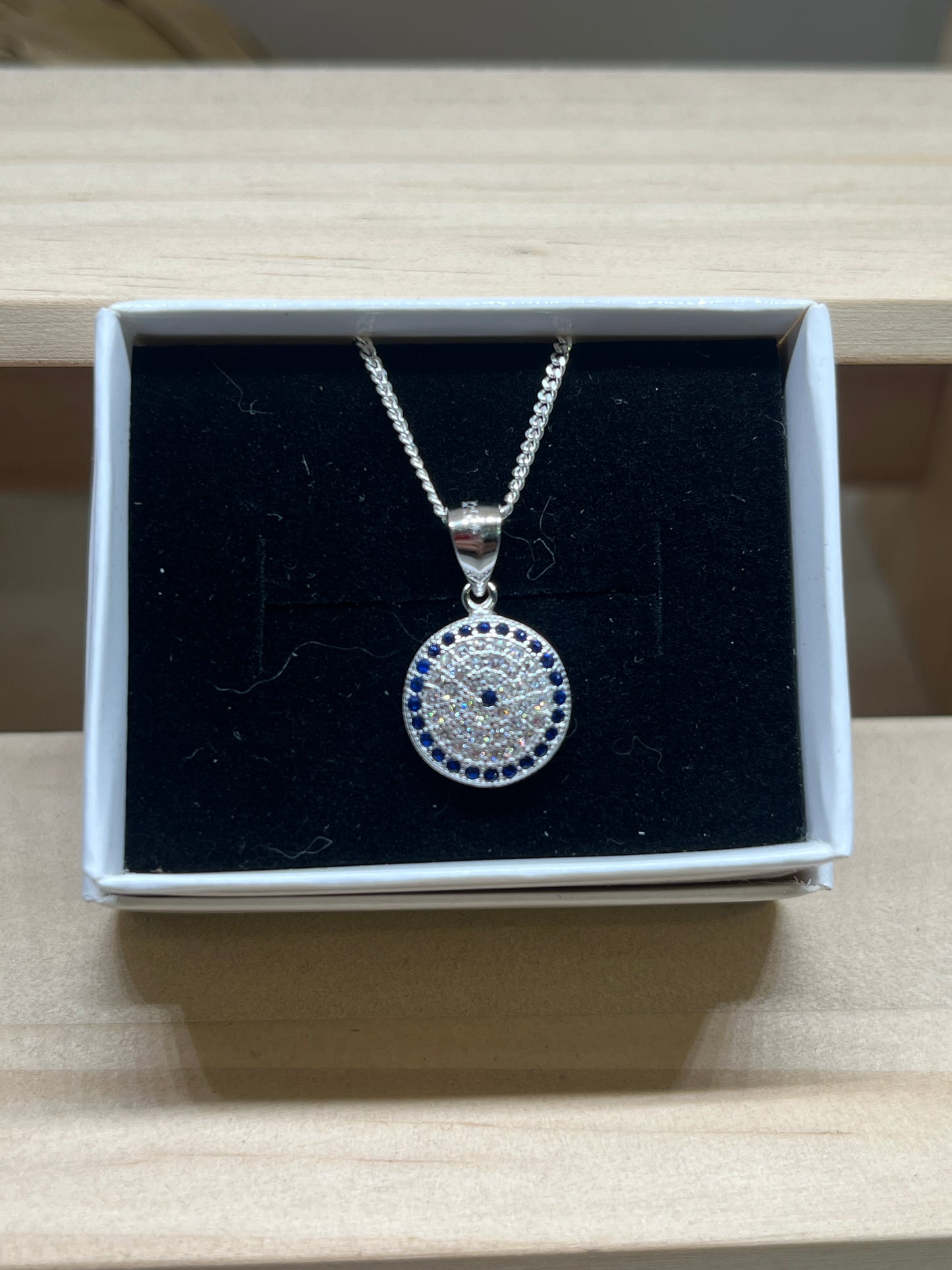 Evil eye necklace