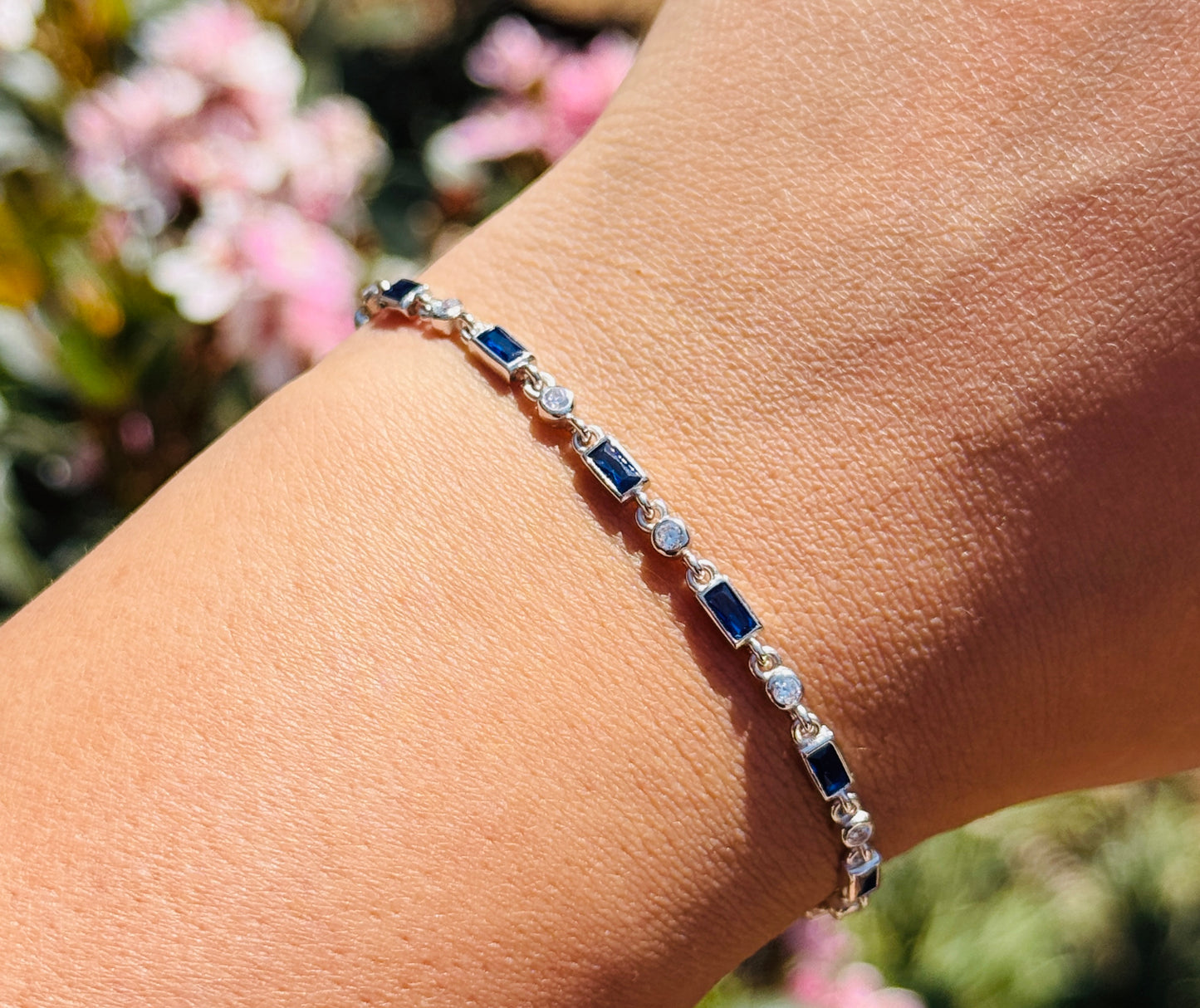 Fancy Tennis Bracelet