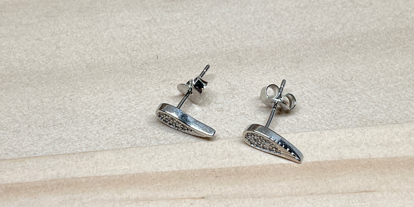 Angel wing earrings