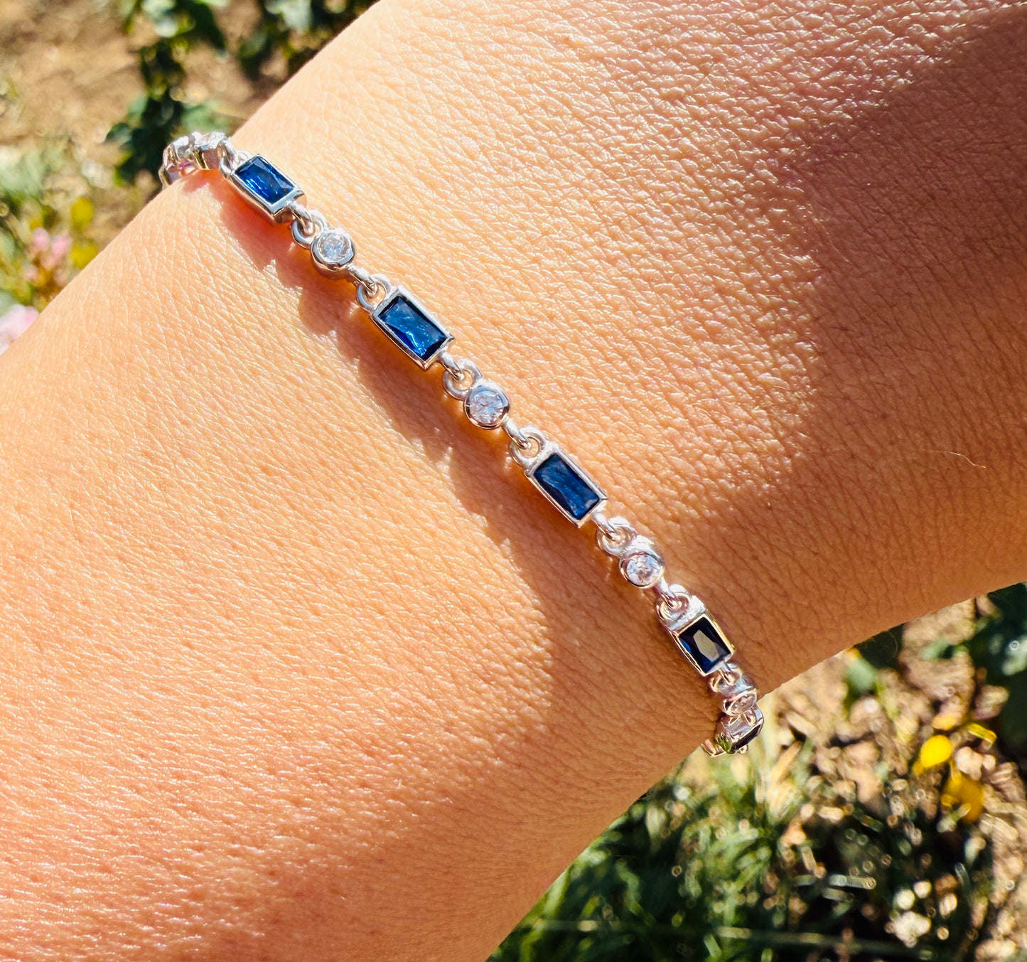 Fancy Tennis Bracelet