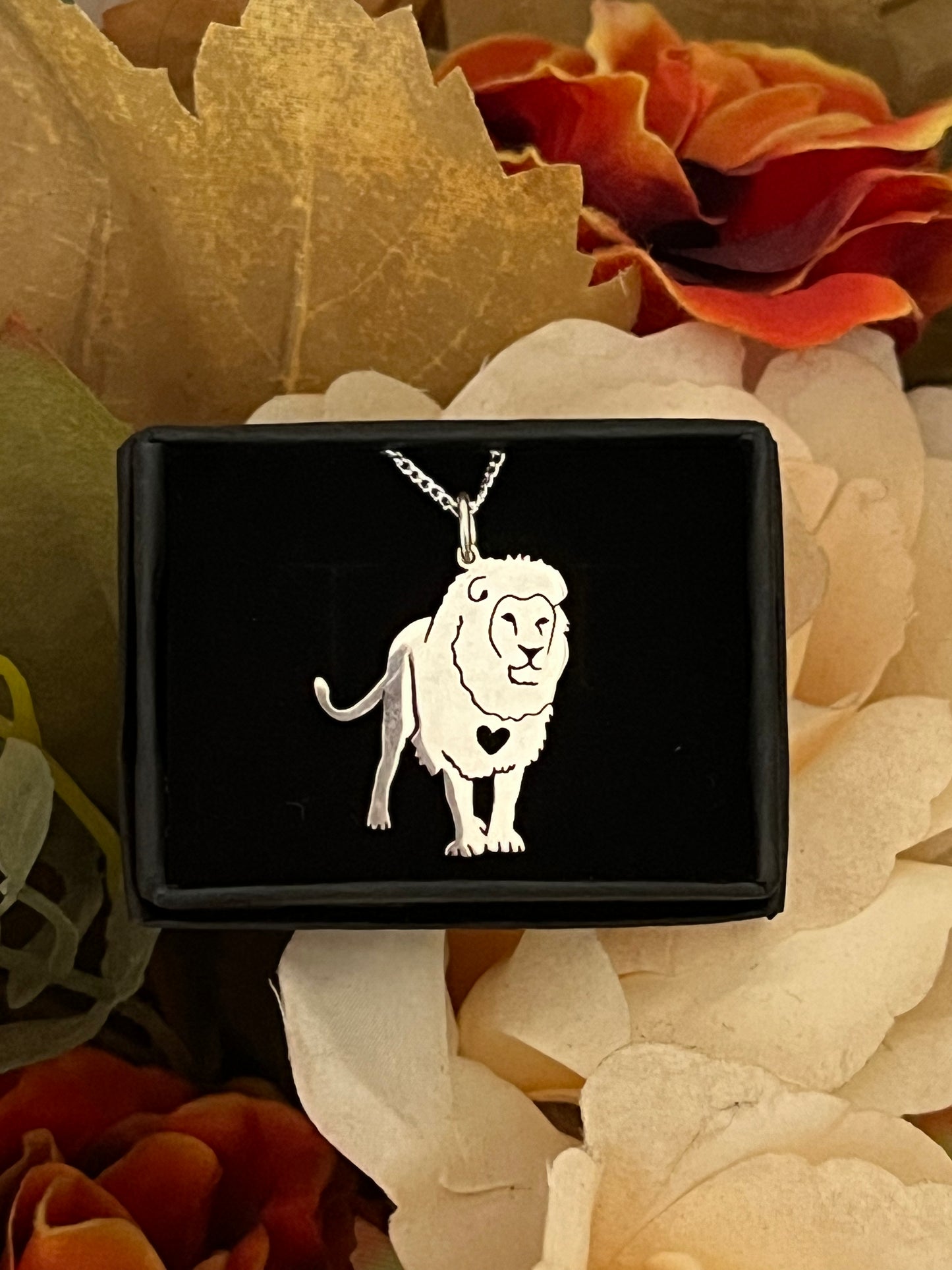 Lion Necklace (1 in stock) - Handmade