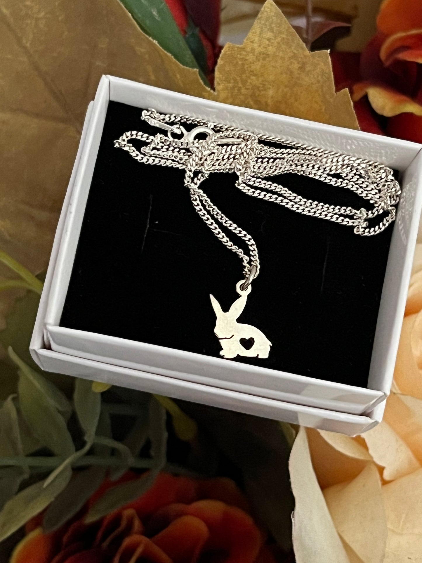 Handmade tiny bunny necklace - By order only