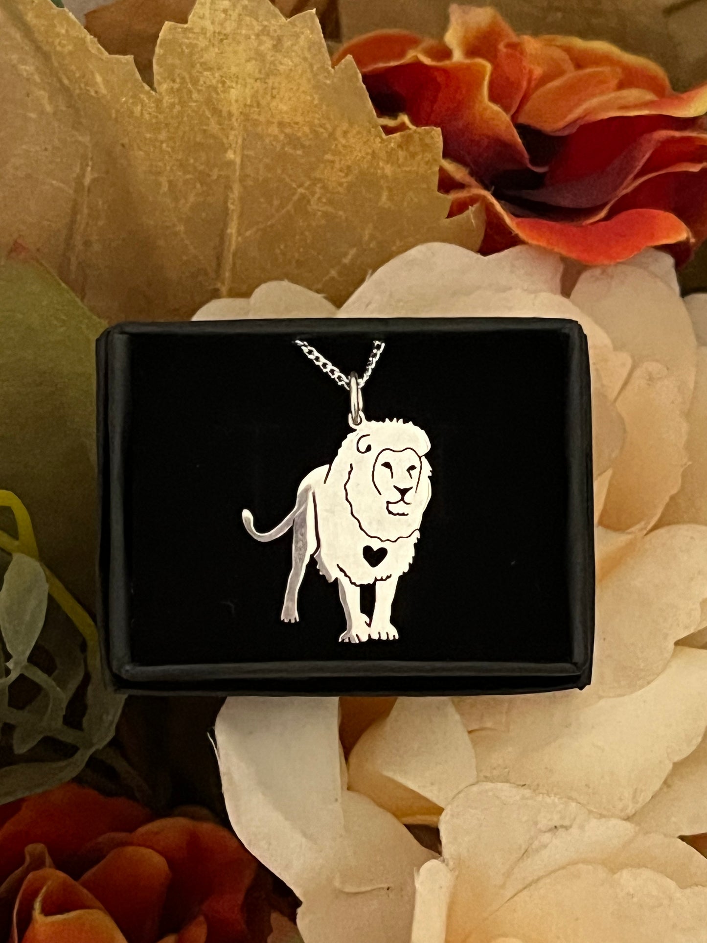 Lion Necklace (1 in stock) - Handmade