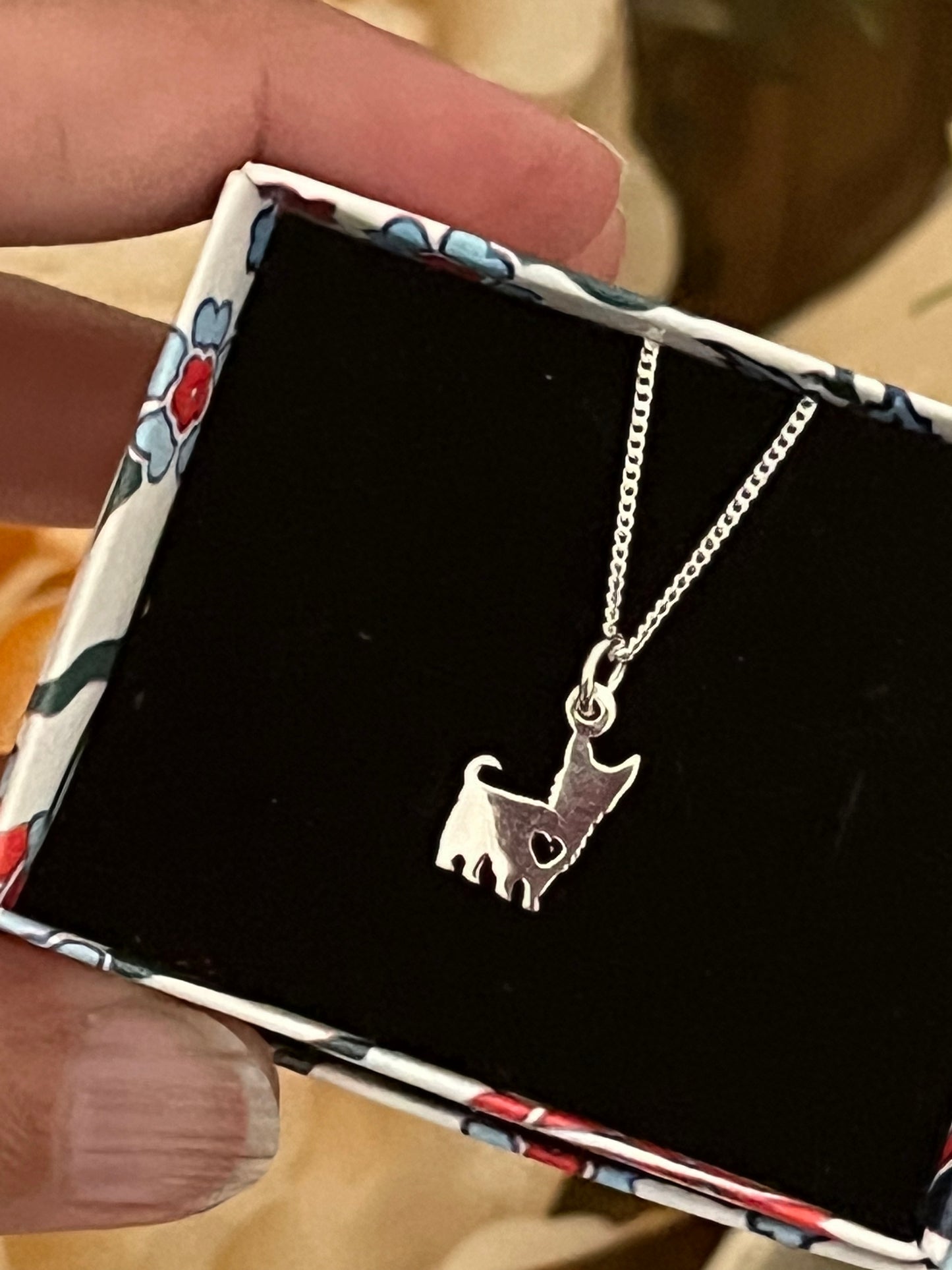 Yorkie necklace - 1cm