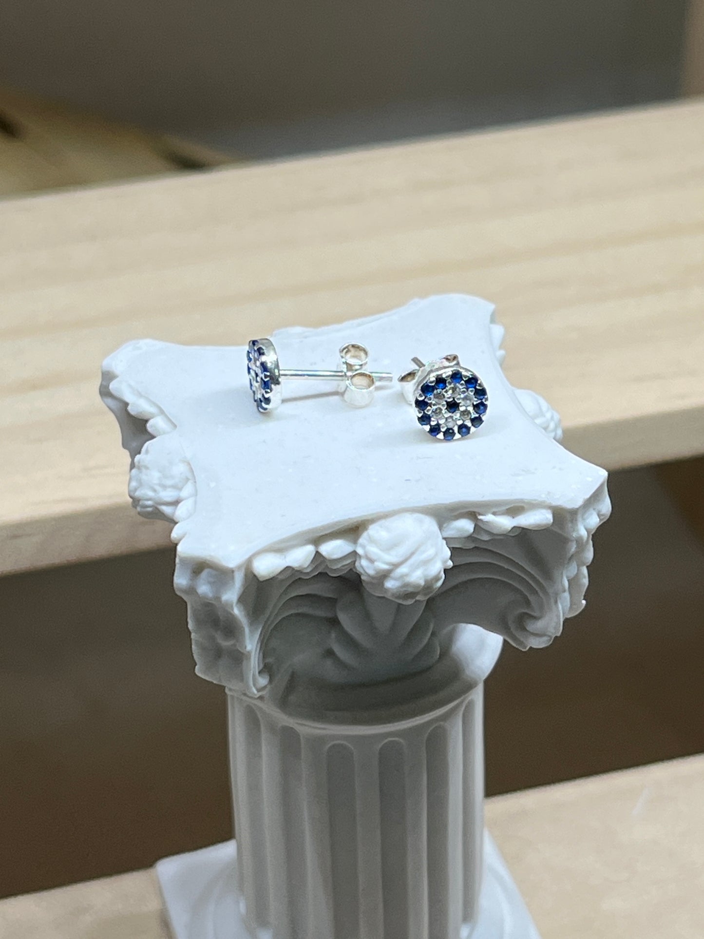 Evil eye studs