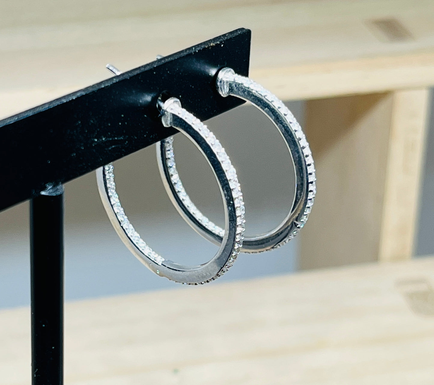 Large Hoop earrings - 2.5cm