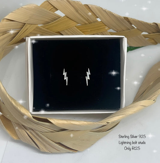 Lightning Bolt Studs