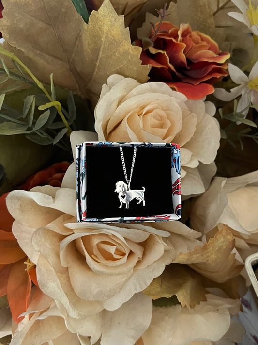 Dachshund necklace - Handmade - By order only