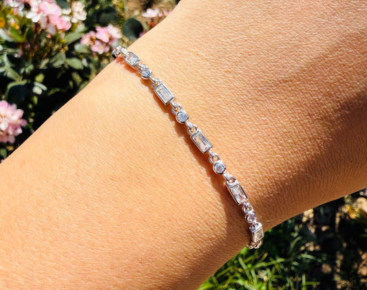 Fancy Tennis Bracelet