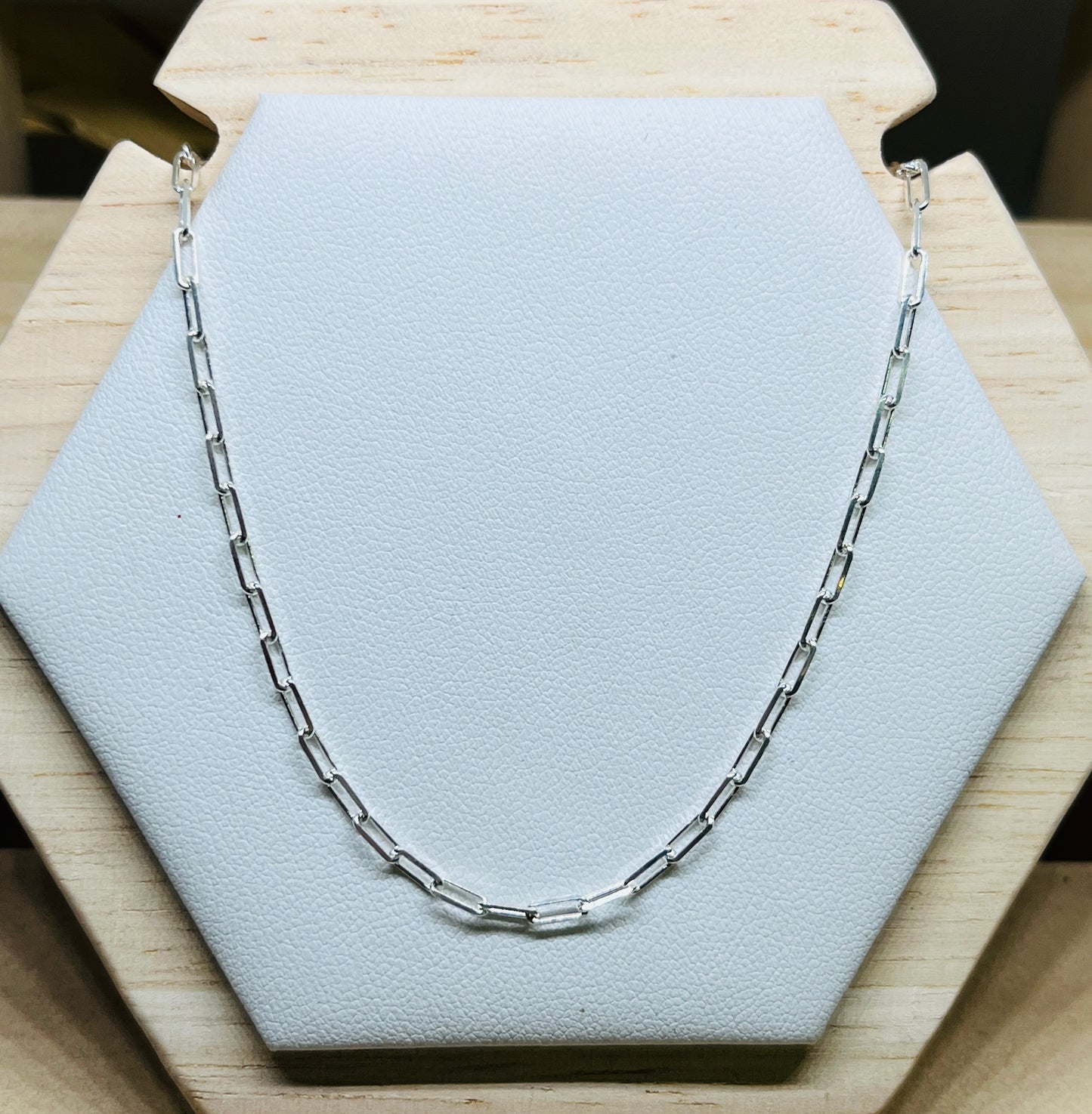 Paperclip necklace - 60cm