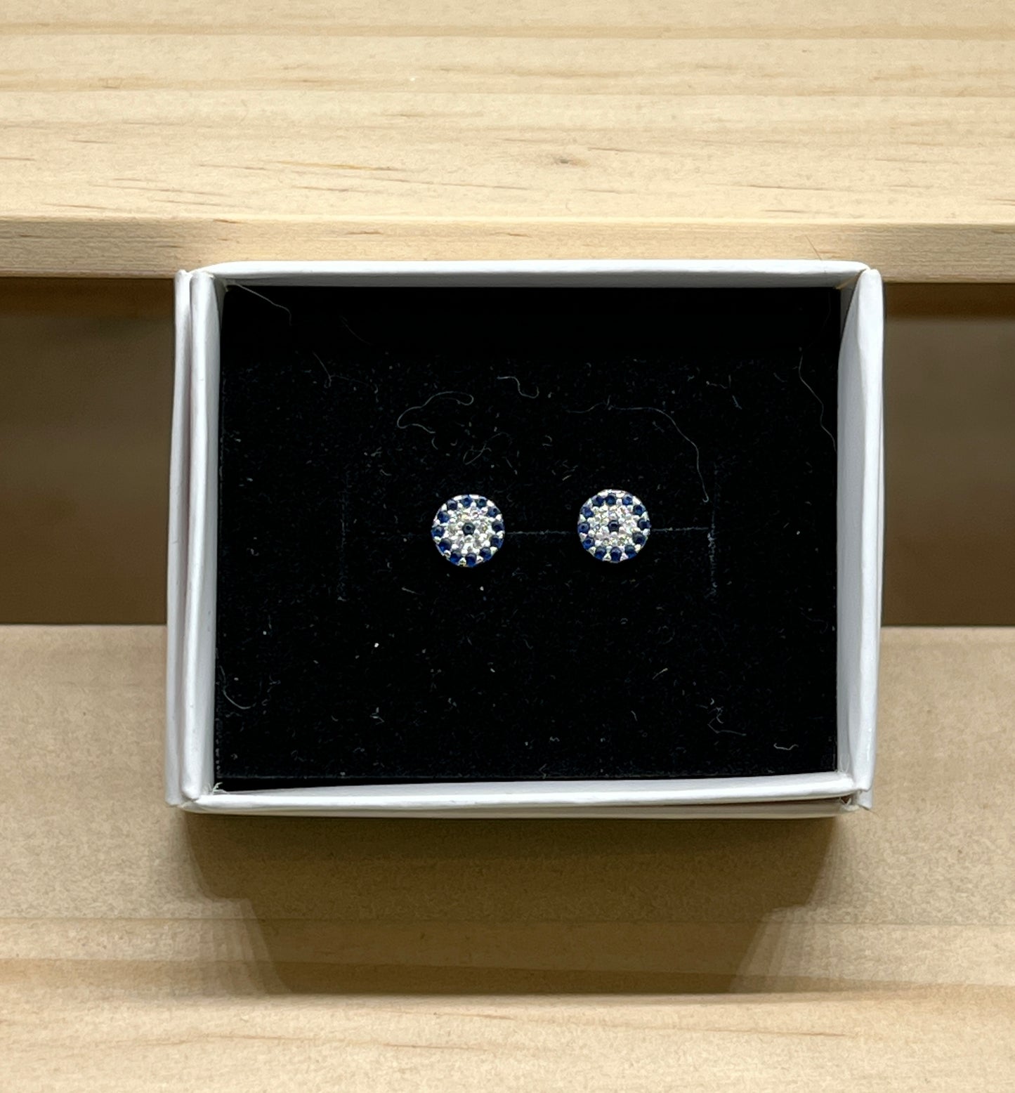 Evil eye studs