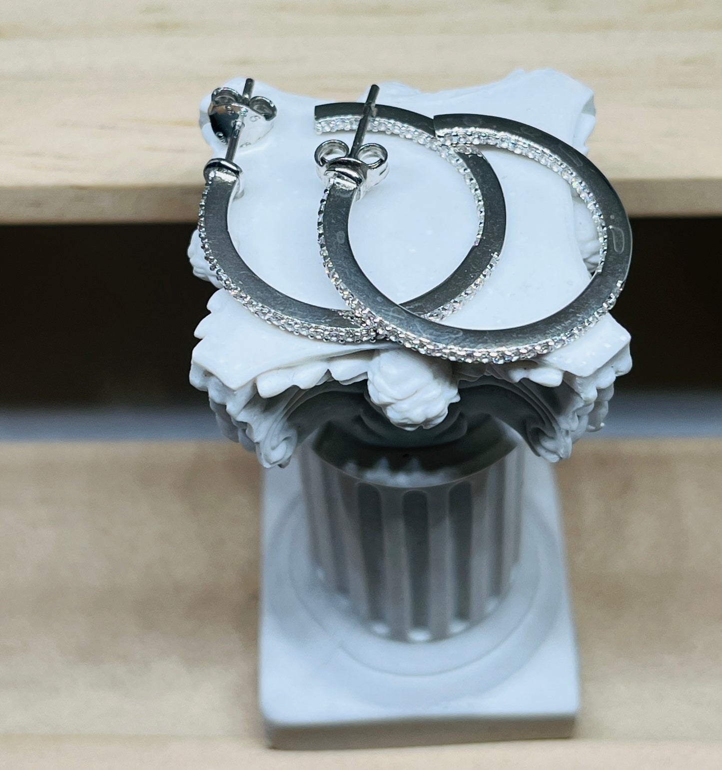 Large Hoop earrings - 2.5cm