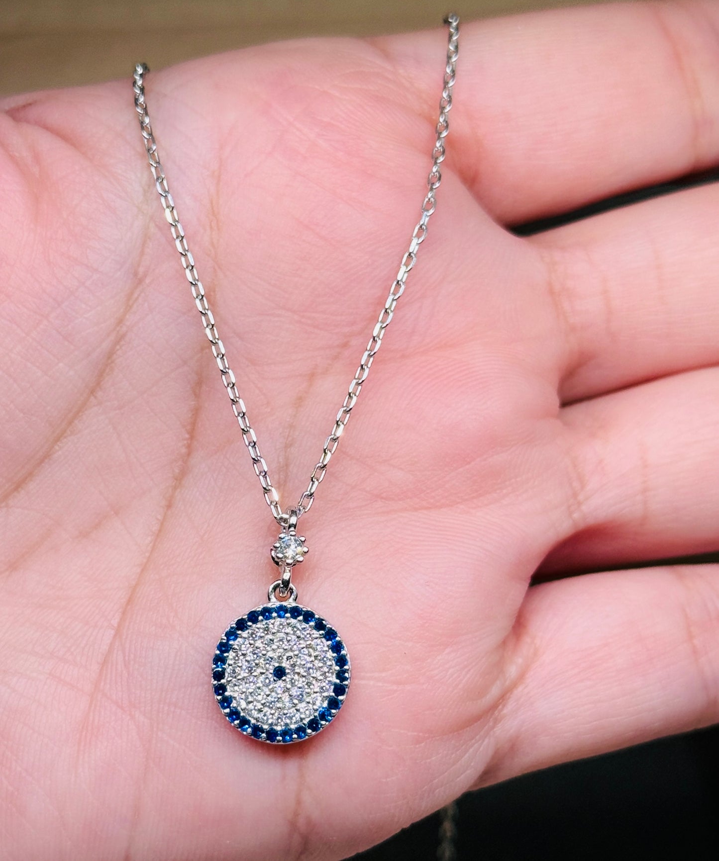 Evil eye necklace