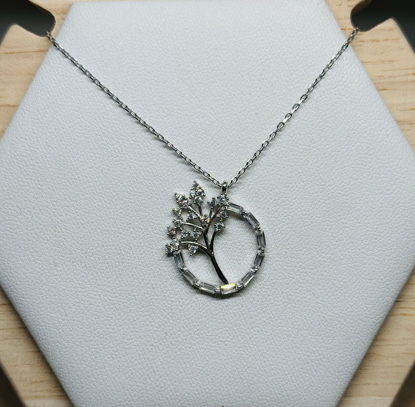 Tree and Circle of life necklace