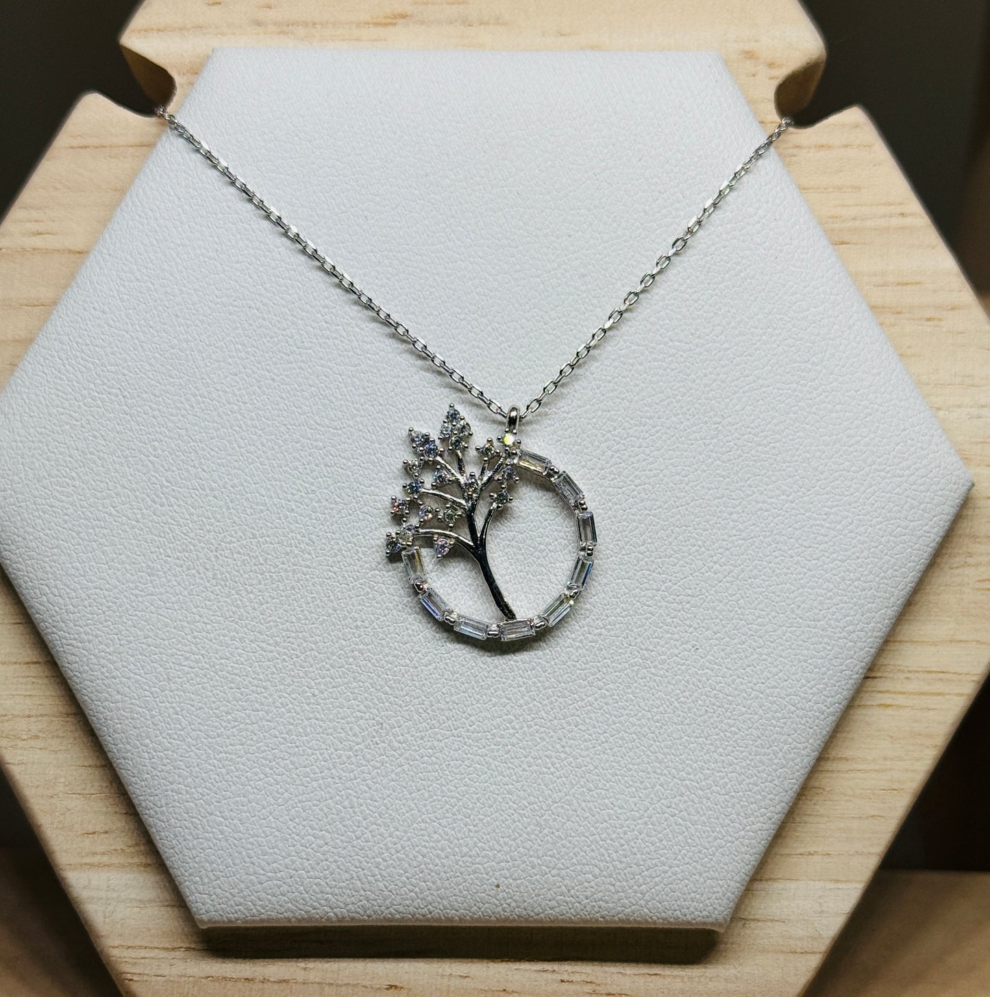 Tree and Circle of life necklace
