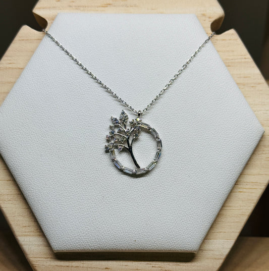 Tree and Circle of life necklace