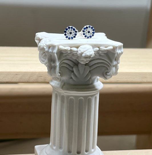 Evil eye studs