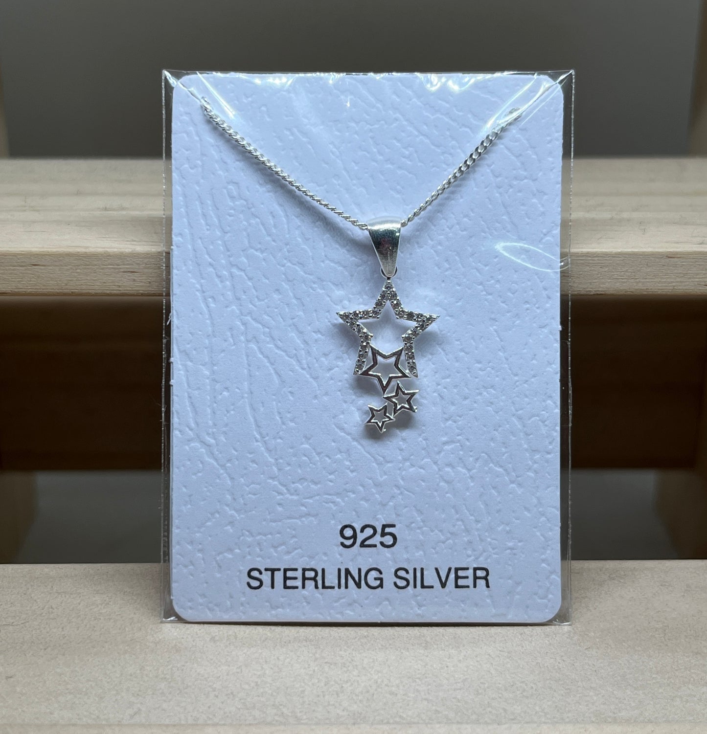 Triple Star necklace