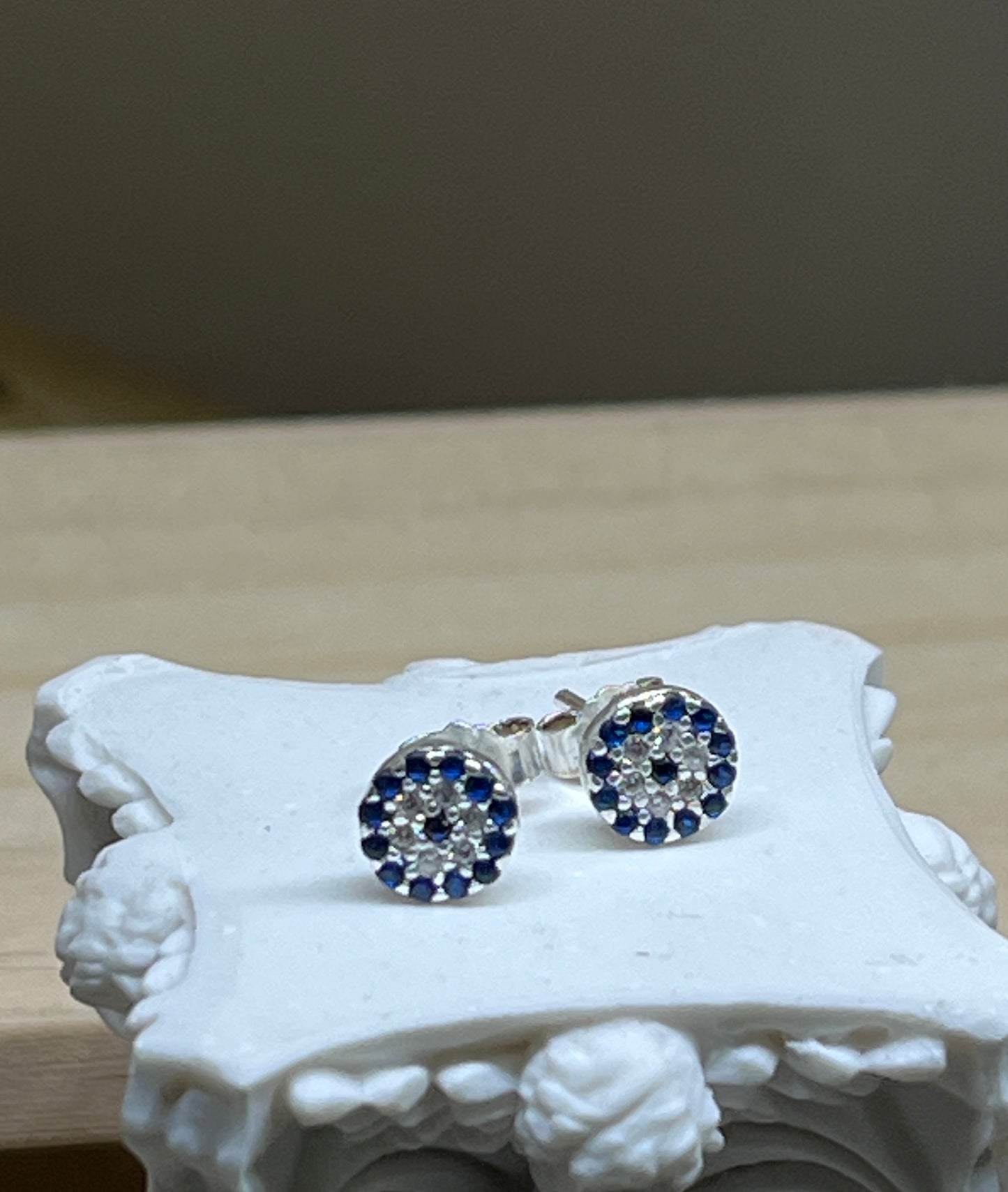 Evil eye studs