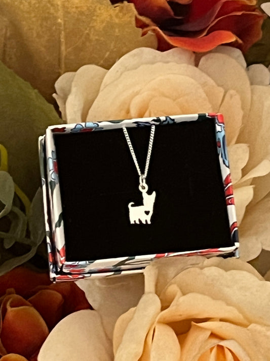 Yorkie necklace - 1cm
